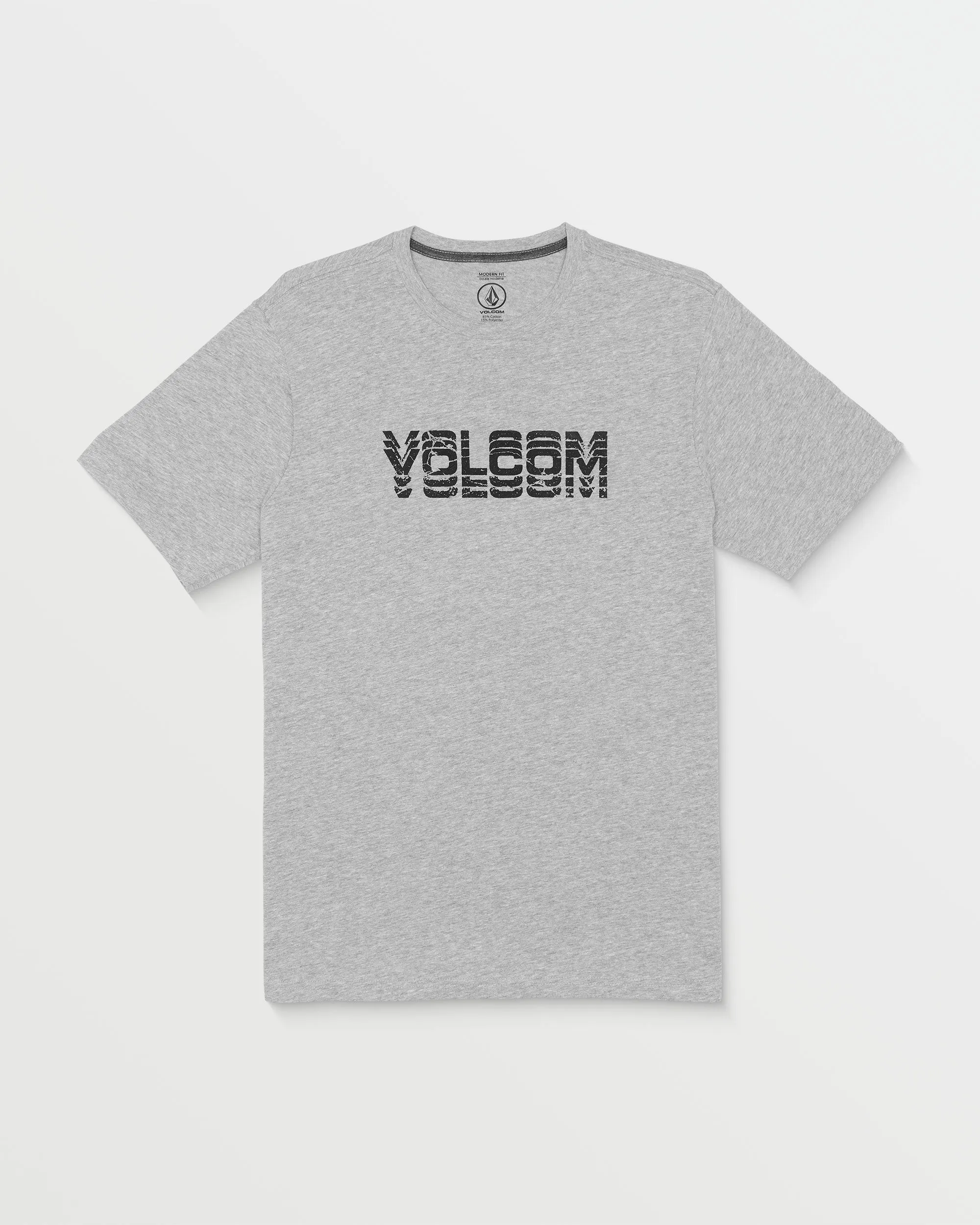 Cement Short Sleeve Tee - Heather Grey sold by Volcom