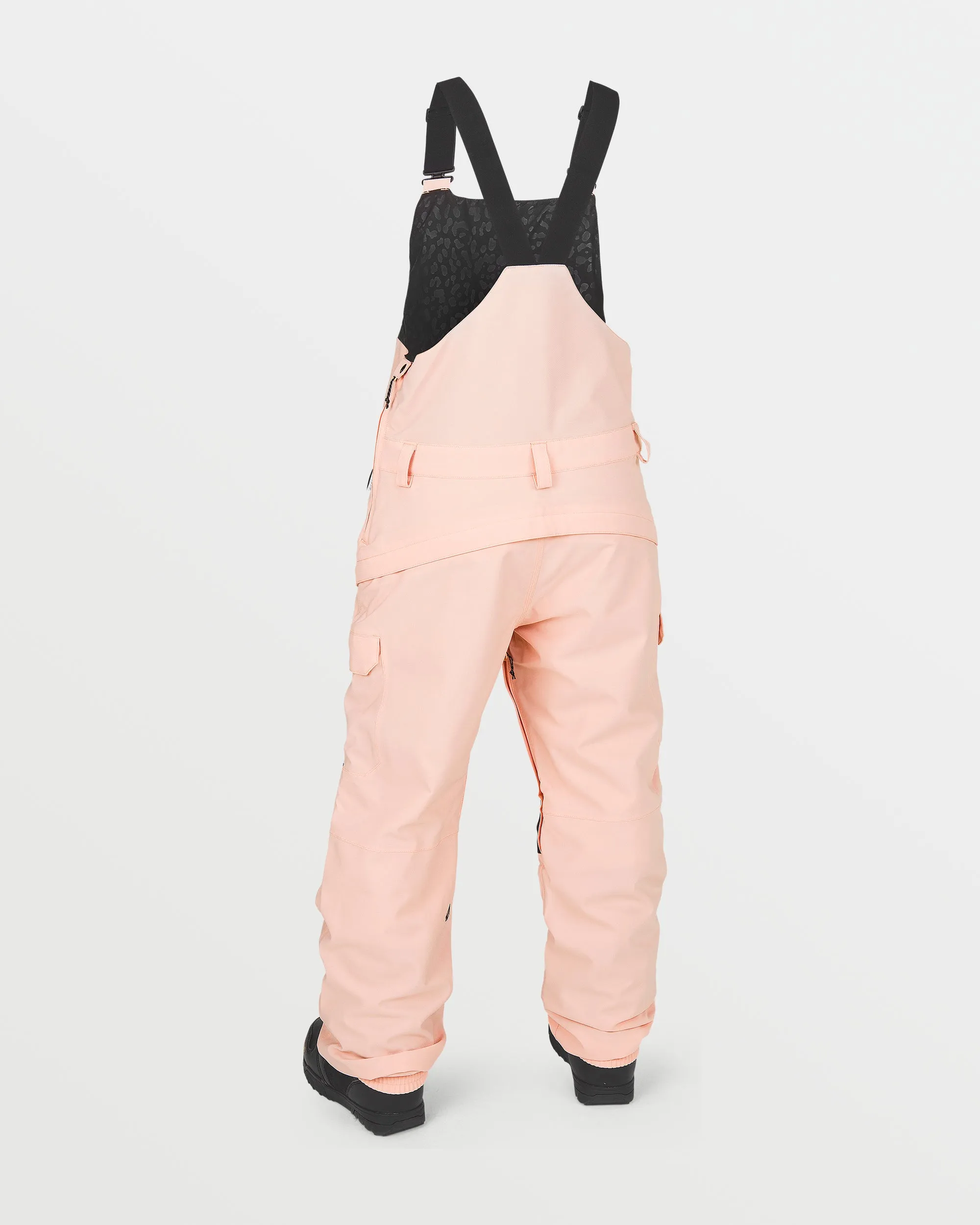 Womens Creston 3D Stretch Bib Overalls - Coral Haze sold by Volcom product image thumbnail 2