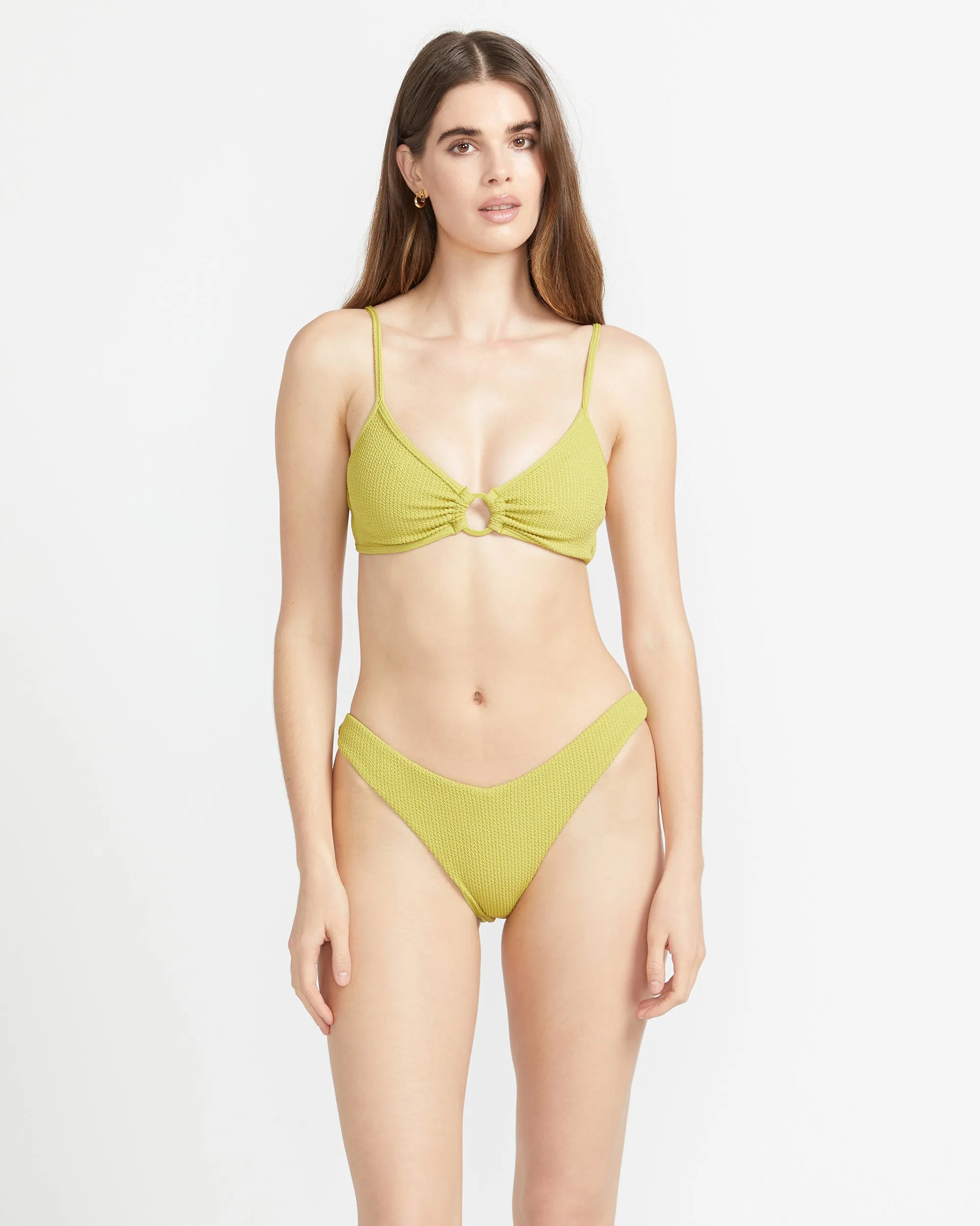 So Current Crop Bikini Top - Shadow Lime sold by Volcom product image thumbnail 4