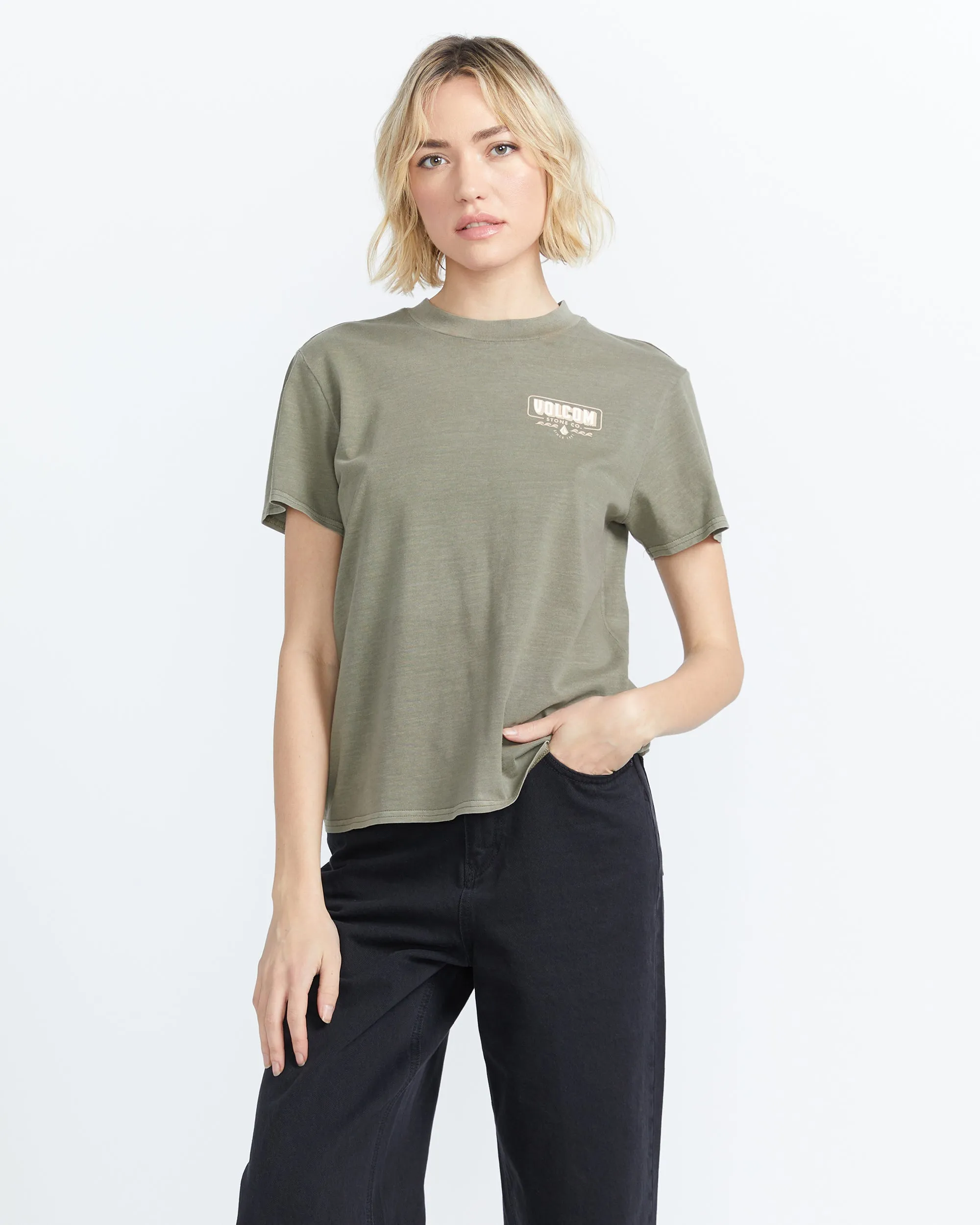 Lock It Up Tee - Army sold by Volcom