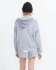 Lived in Lounge Frenchie Zip Hoodie - Denim sold by Volcom