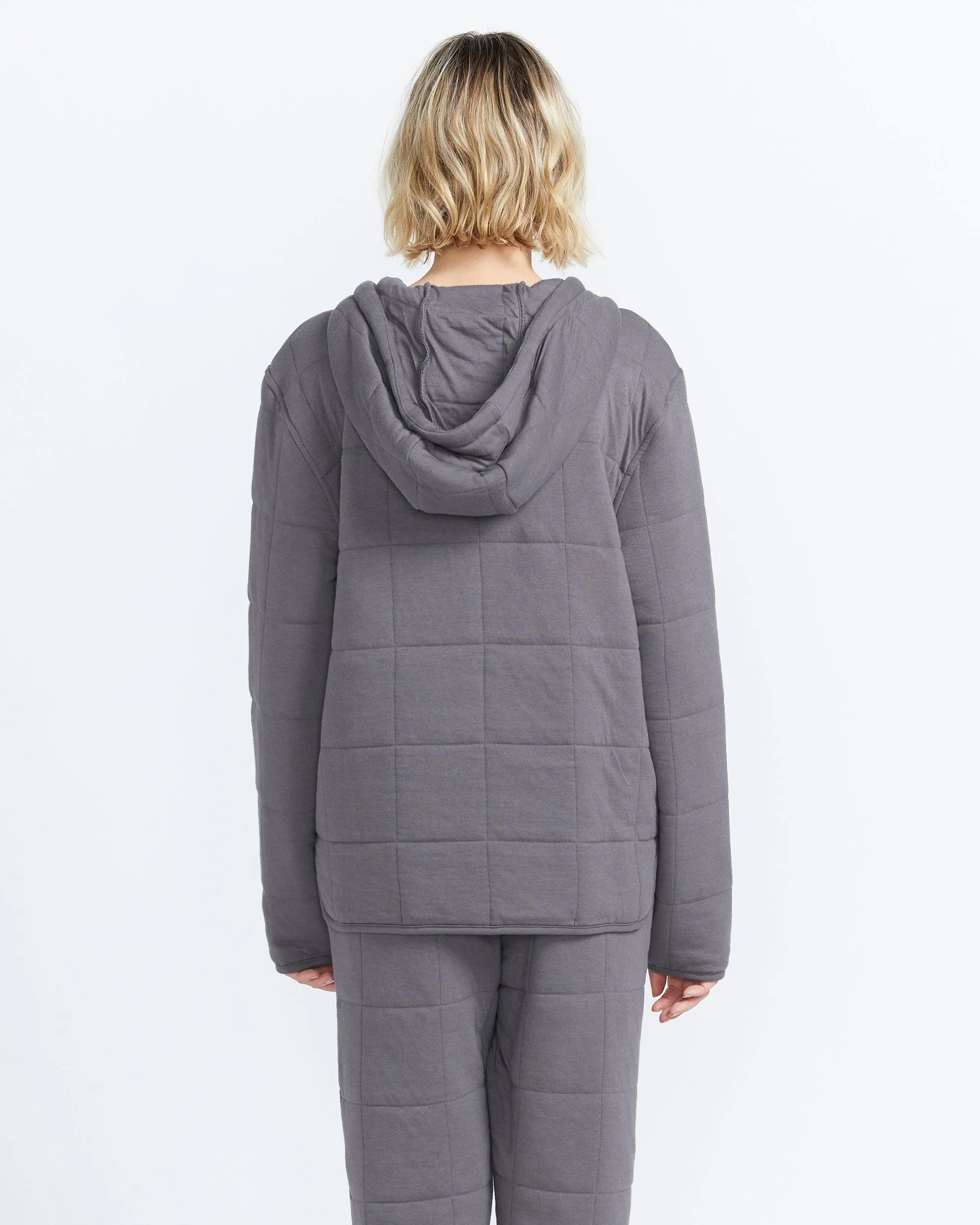 Squared Off Hoodie - Dark Grey sold by Volcom product image thumbnail 2