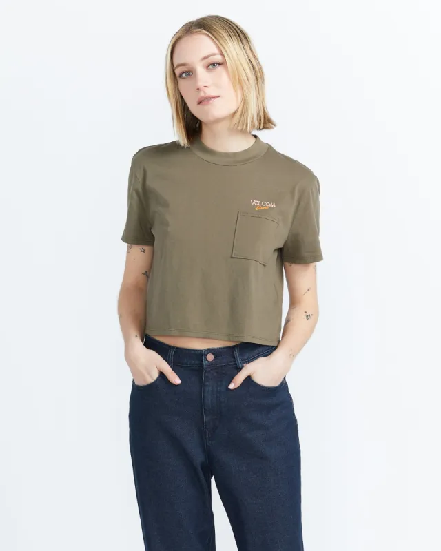 Pocket Dial Tee - Army sold by Volcom