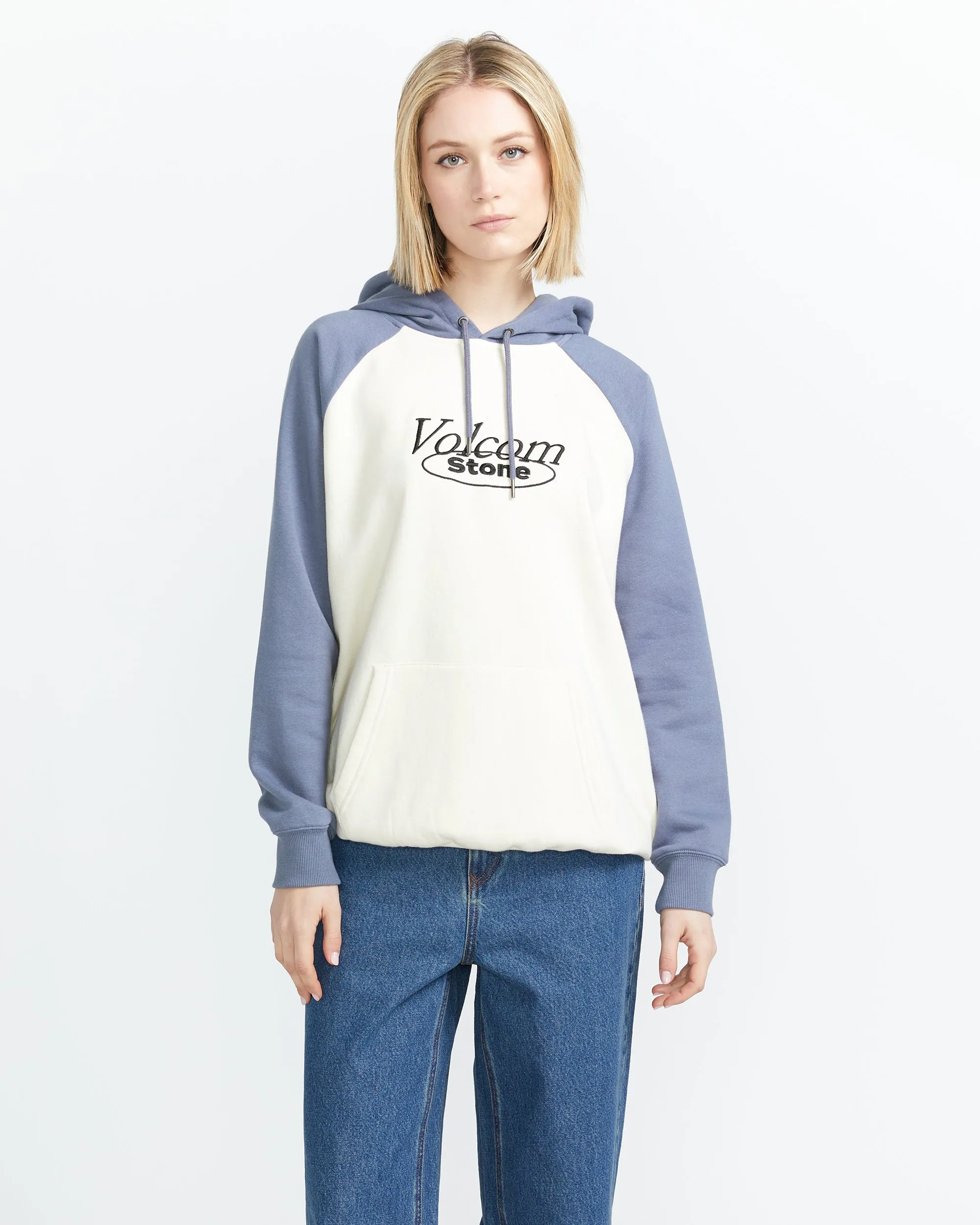Truly Stoked Boyfriend Pullover Hoodie - Bone sold by Volcom product image thumbnail 3