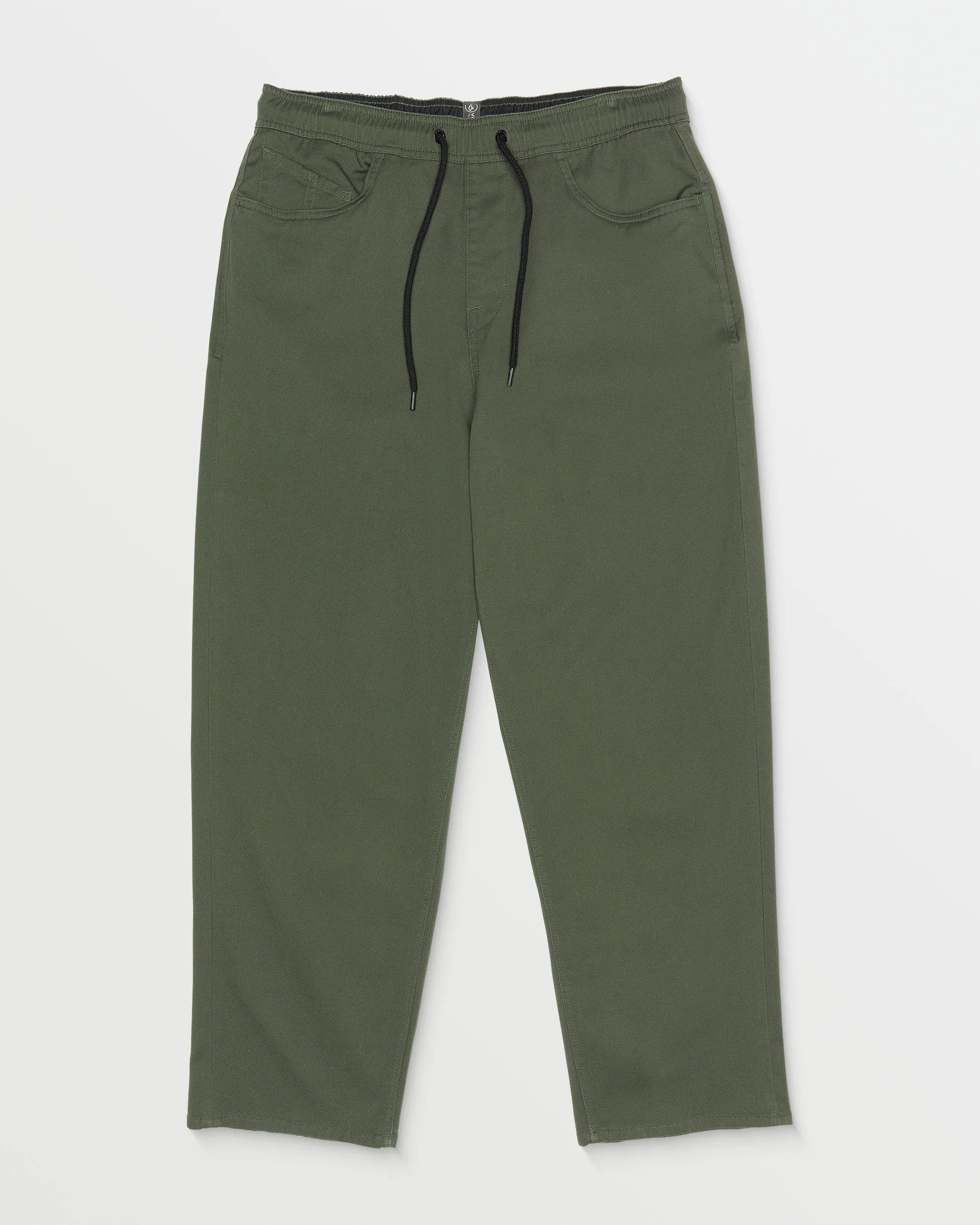Freazy Loose Elastic Waist Pants - Squadron Green sold by Volcom