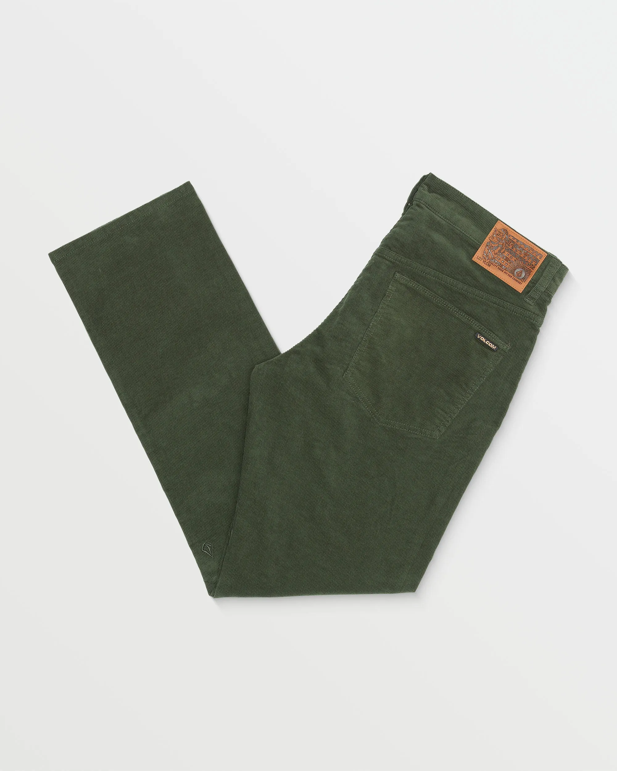 Solver 5 Pocket Corduroy Pants - Squadron Green sold by Volcom product image thumbnail 2
