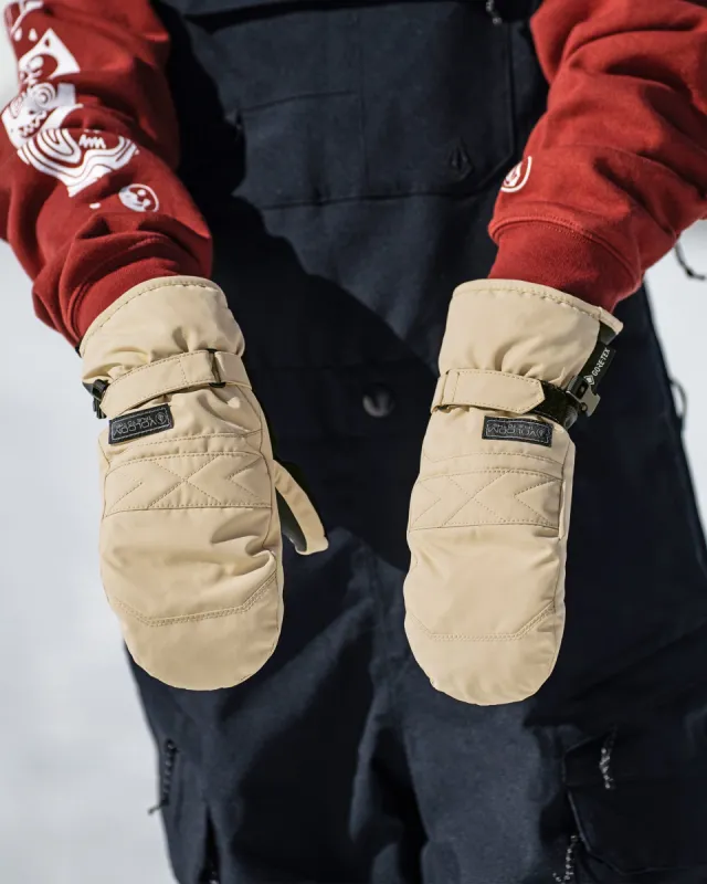 Womens Peep Gore-Tex Mitt - Sand sold by Volcom