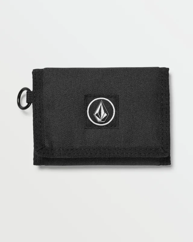 Box Stone Wallet - Black sold by Volcom