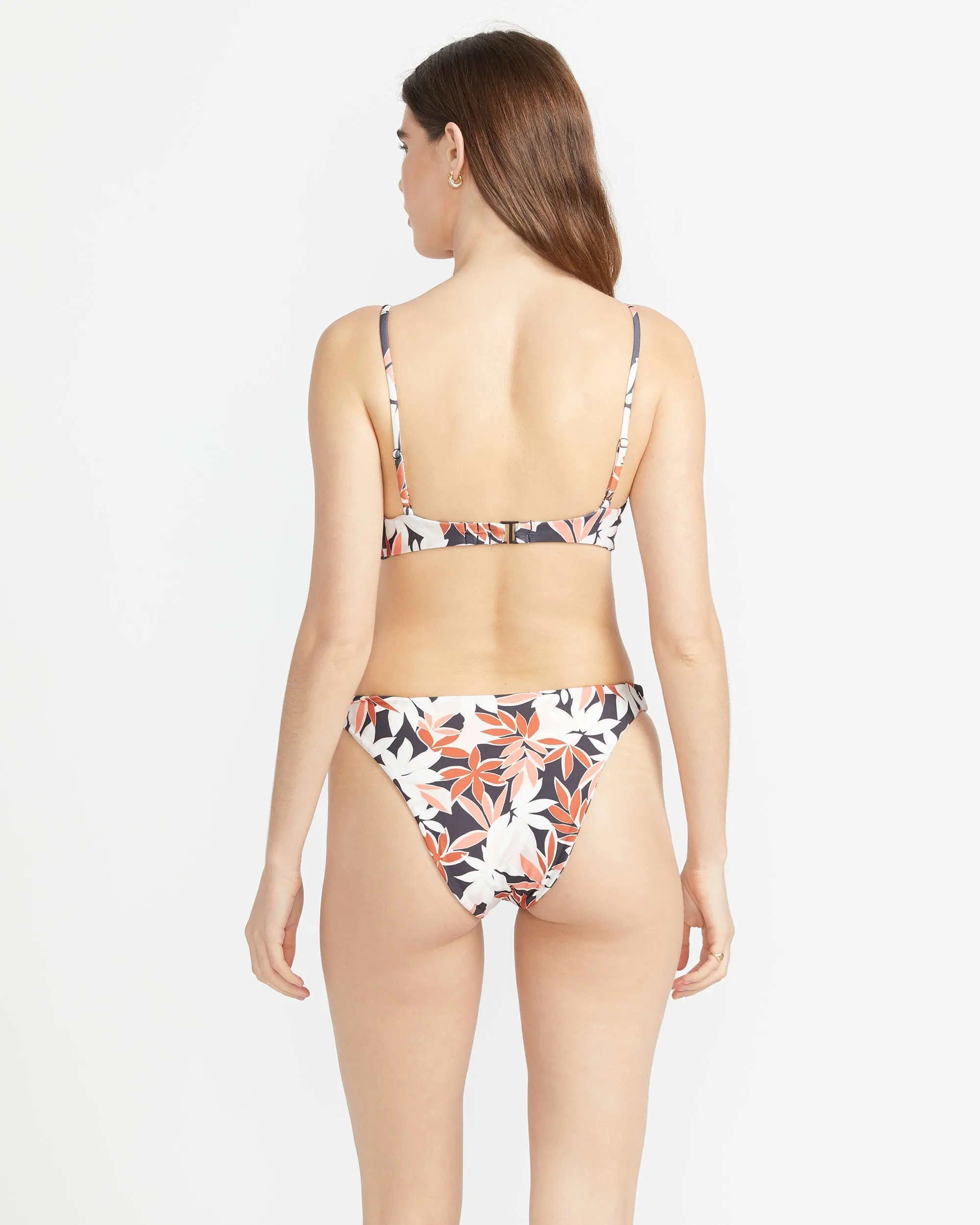 Check Mate Crop Bikini Top - Electric Coral sold by Volcom product image thumbnail 2