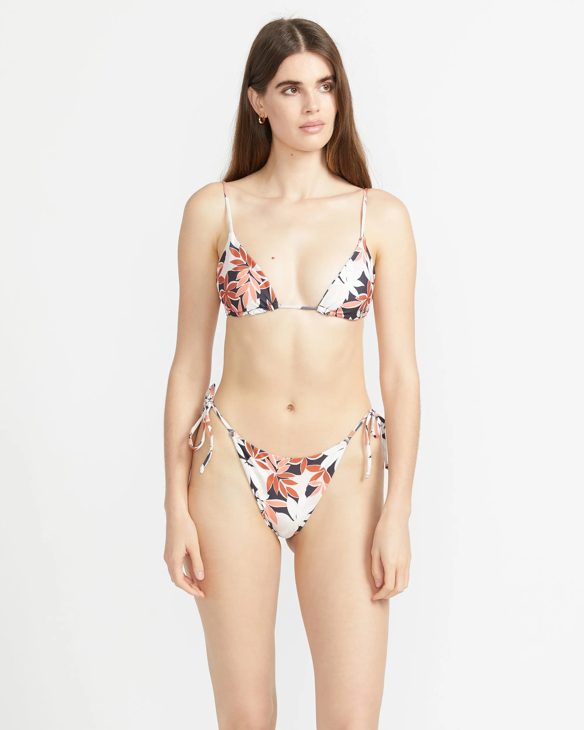 Check Mate Tri Bikini Top - Electric Coral sold by Volcom product image thumbnail 2