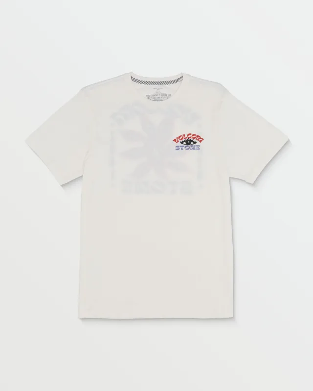 Stone Spectacle Short Sleeve Tee - Off White sold by Volcom