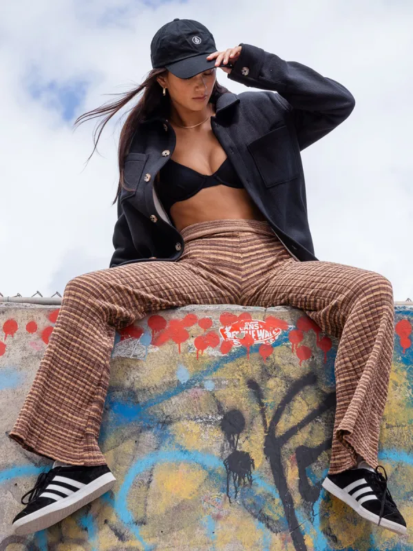 Stn Bonded Shacket - Black sold by Volcom