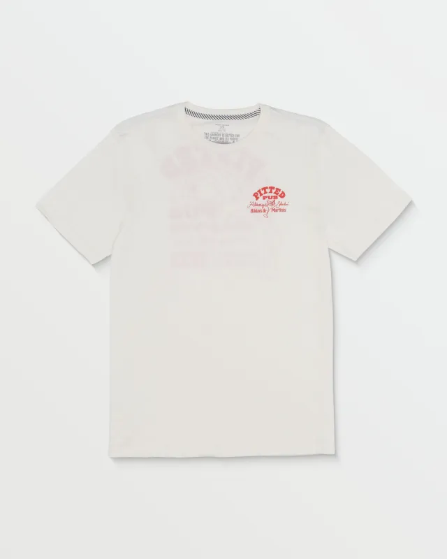 Pitted Pub Short Sleeve Tee - Off White sold by Volcom