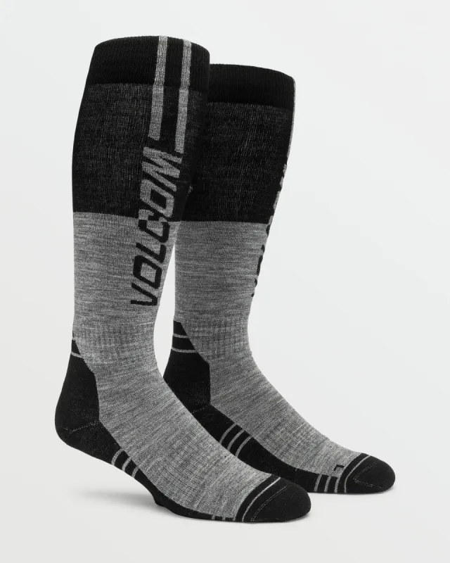 Mens Splitz Wool Blend Otc Sock - Heather Grey sold by Volcom
