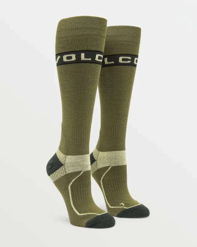 Womens Friggid Wool Blend Otc Sock - Ivy sold by Volcom