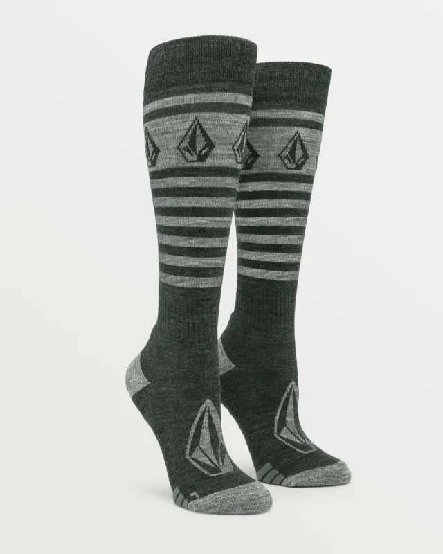 Womens Striker Wool Blend Otc Sock - Black sold by Volcom
