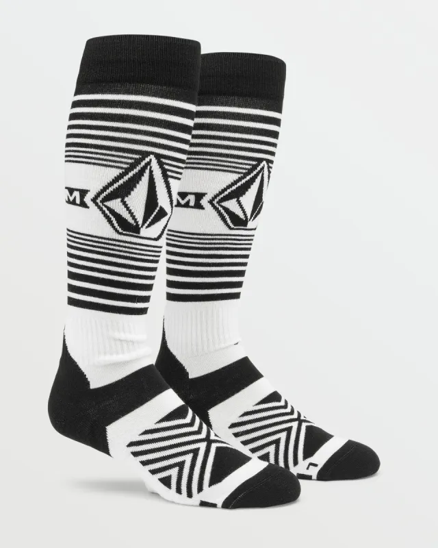 Mens Horizon Wool Blend Otc Sock - White sold by Volcom