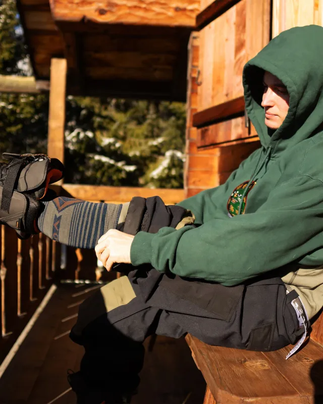 Mens Horizon Wool Blend Otc Sock - Chestnut Brown sold by Volcom