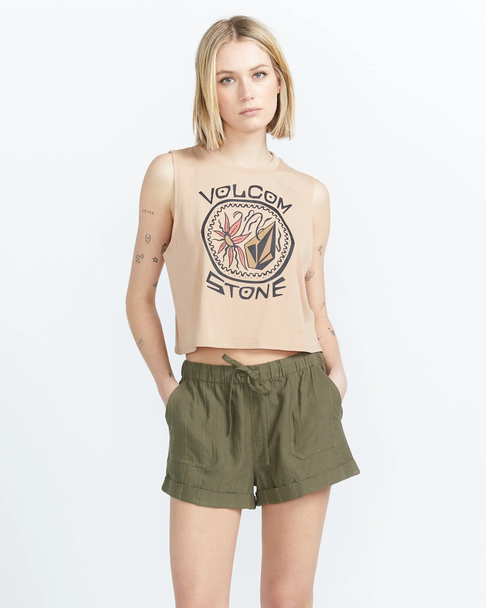 Sunday Strut Shorts - Army sold by Volcom