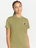 Lock It Up Short Sleeve Tee - Moss sold by Volcom