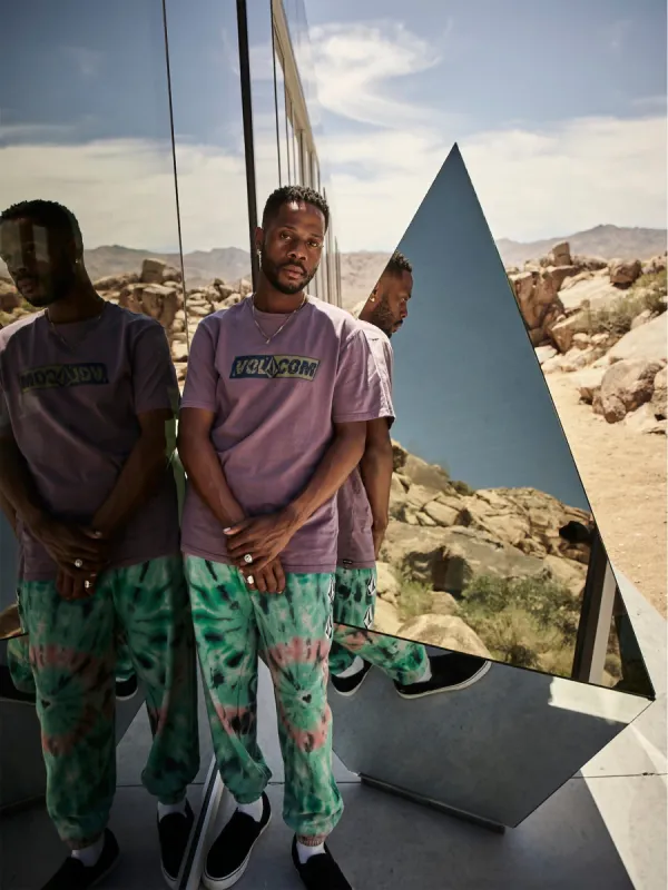 Iconic Stone Plus Fleece Pants - Tie Dye sold by Volcom