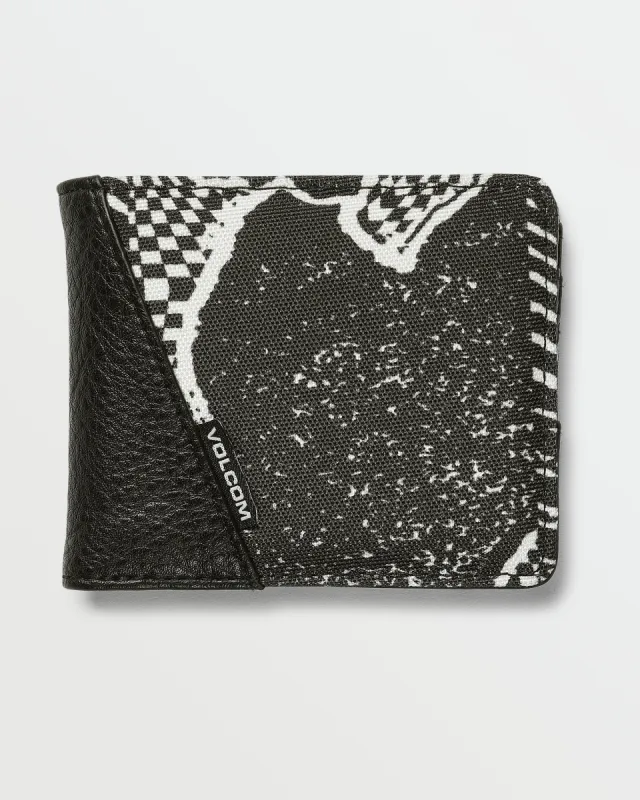 Hardbound Bifold Wallet - Black White sold by Volcom