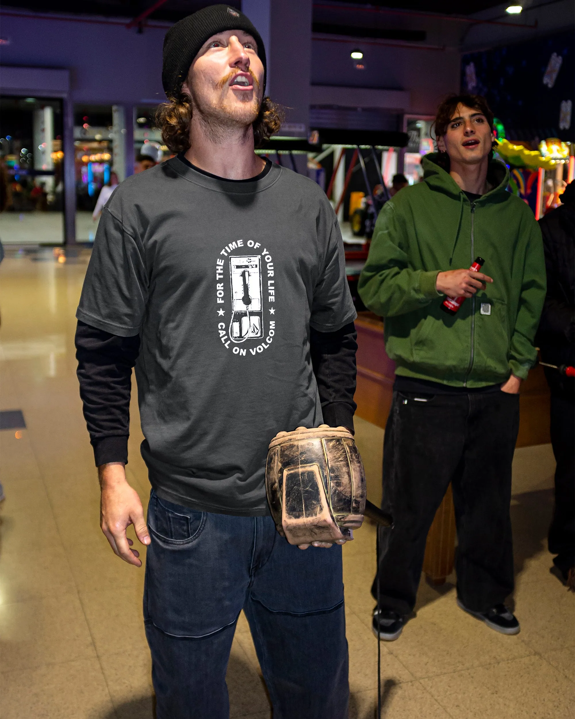 Time Of Your Life Short Sleeve Tee - Stealth sold by Volcom product image thumbnail 3