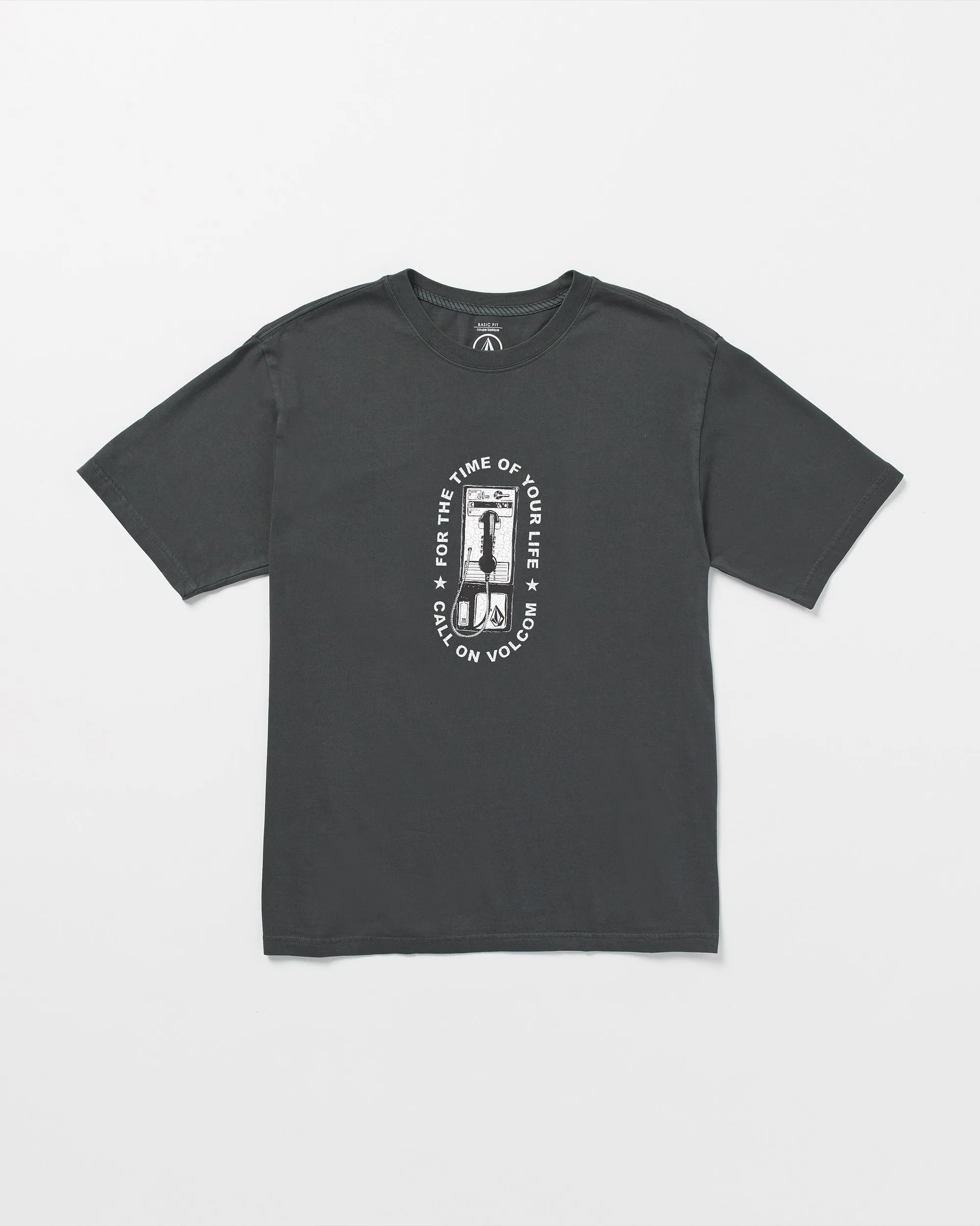 Time Of Your Life Short Sleeve Tee - Stealth sold by Volcom product image thumbnail 4