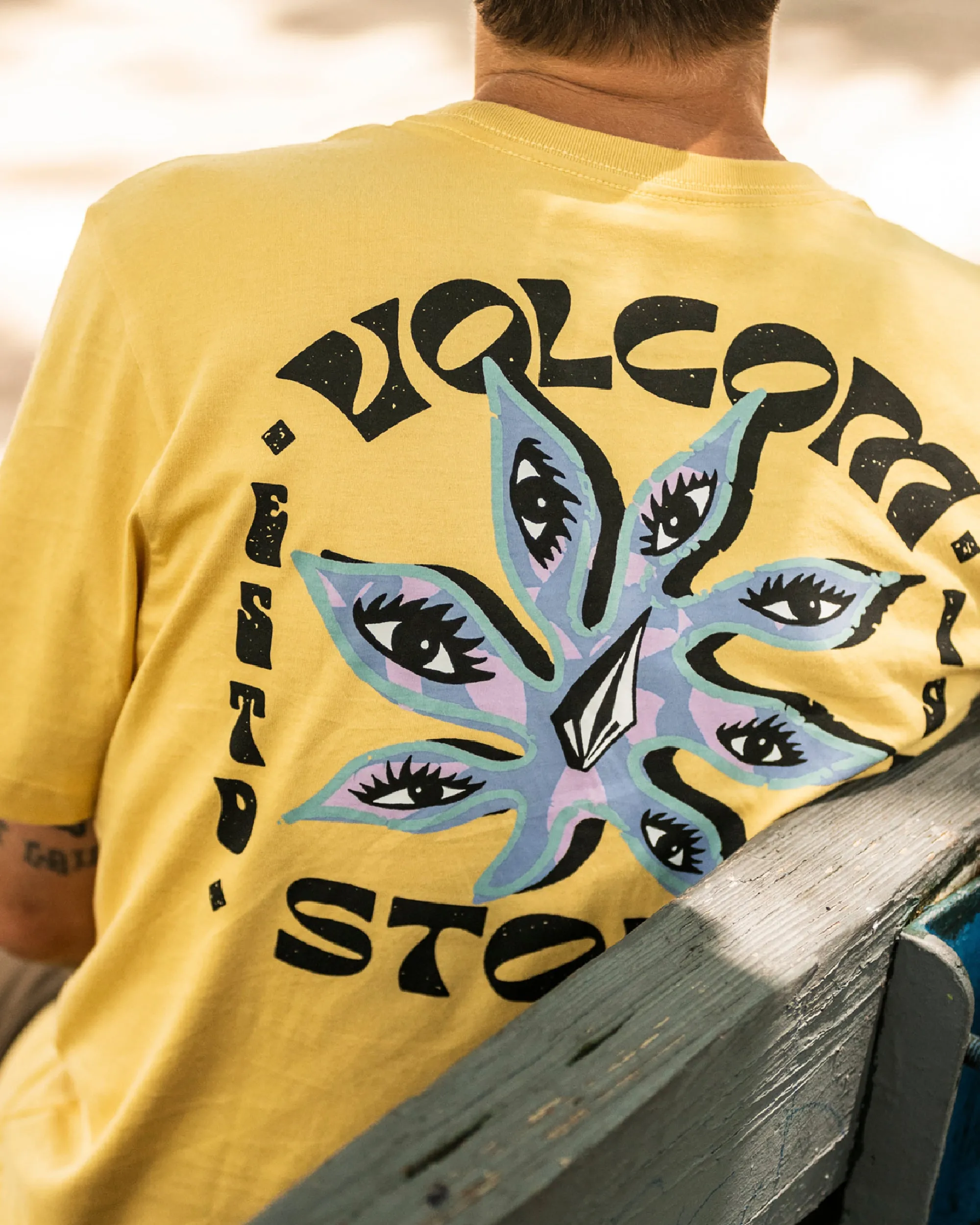 Stone Spectacle Short Sleeve Tee - Sunrise sold by Volcom product image thumbnail 2