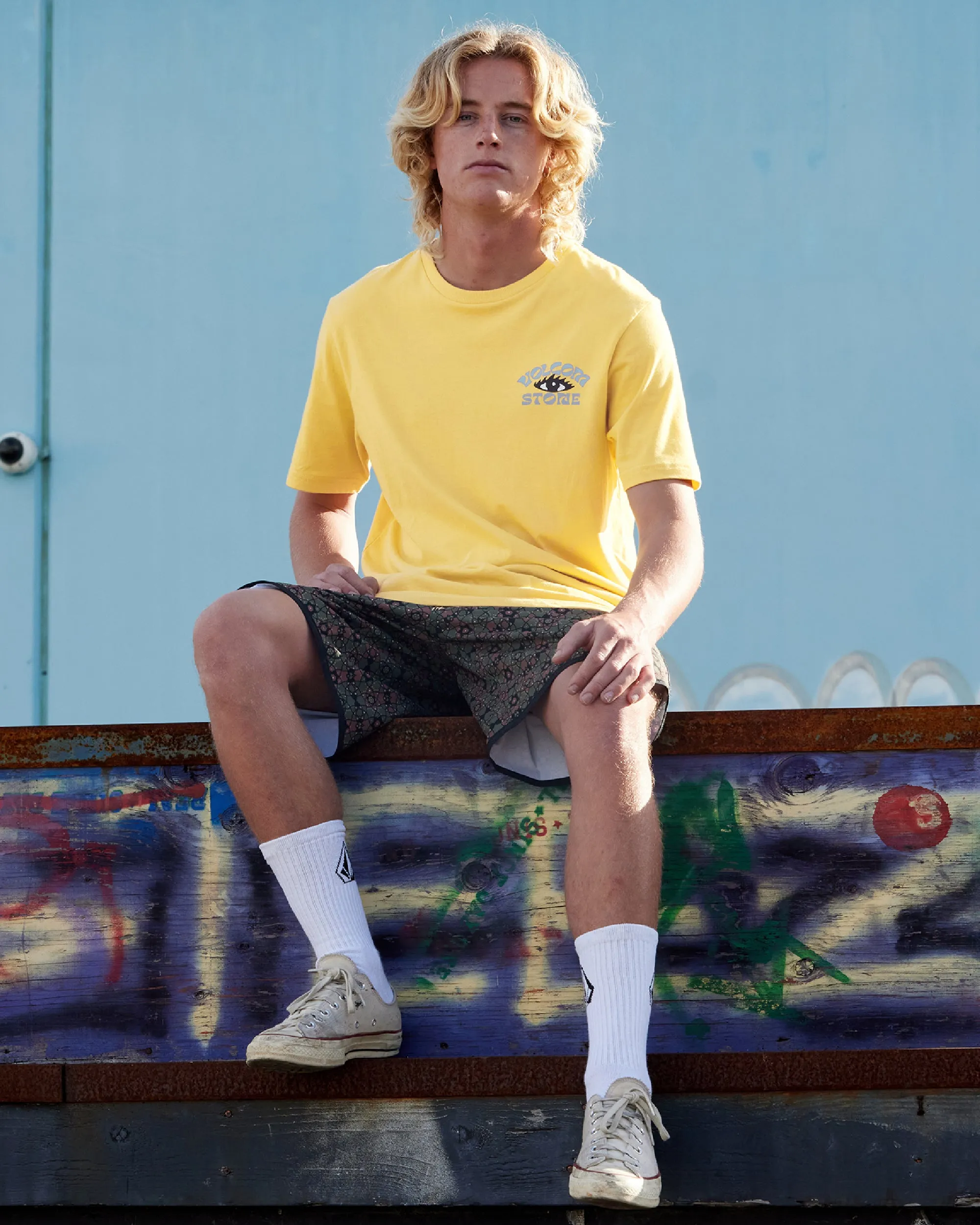 Stone Spectacle Short Sleeve Tee - Sunrise sold by Volcom product image thumbnail 4