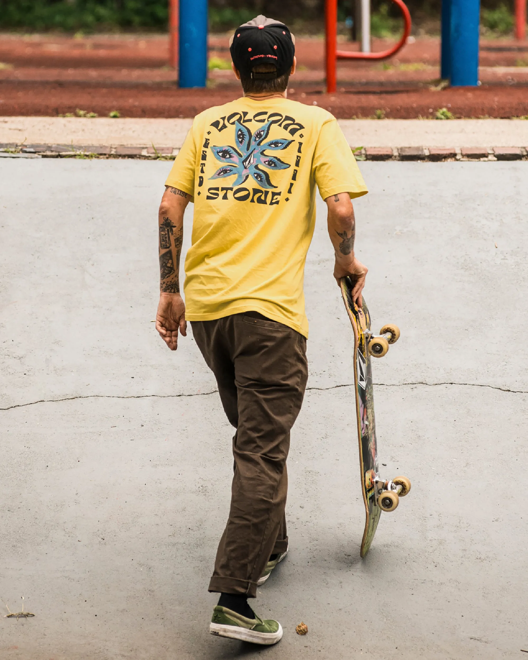 Stone Spectacle Short Sleeve Tee - Sunrise sold by Volcom product image thumbnail 3