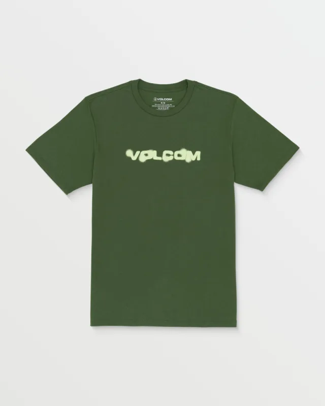 Newro Short Sleeve Tee - Dark Pine sold by Volcom