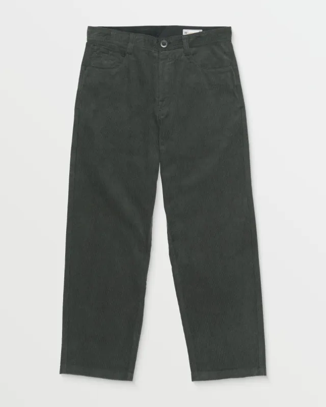 Frickin Loose Tapered Corduroy Pants - Stealth sold by Volcom