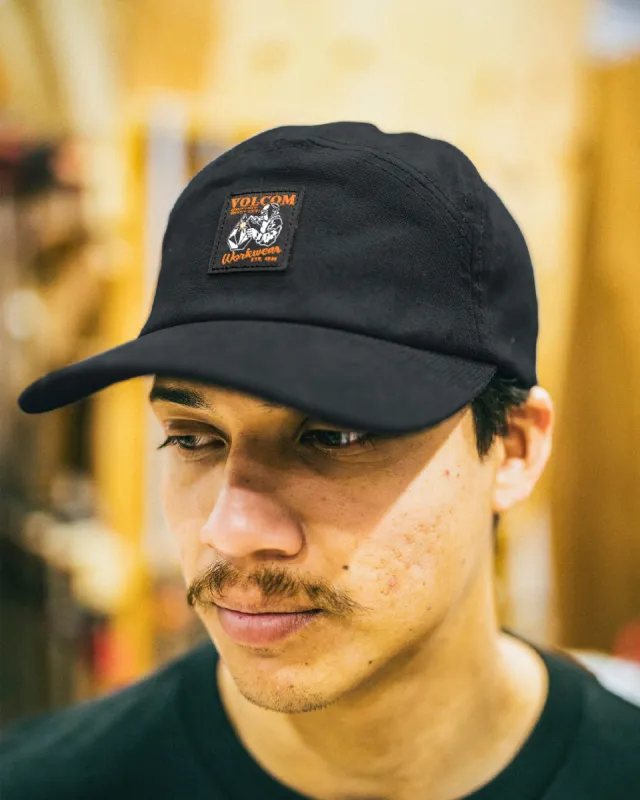 Volcom Workwear Adjustable Hat - Black made by Volcom