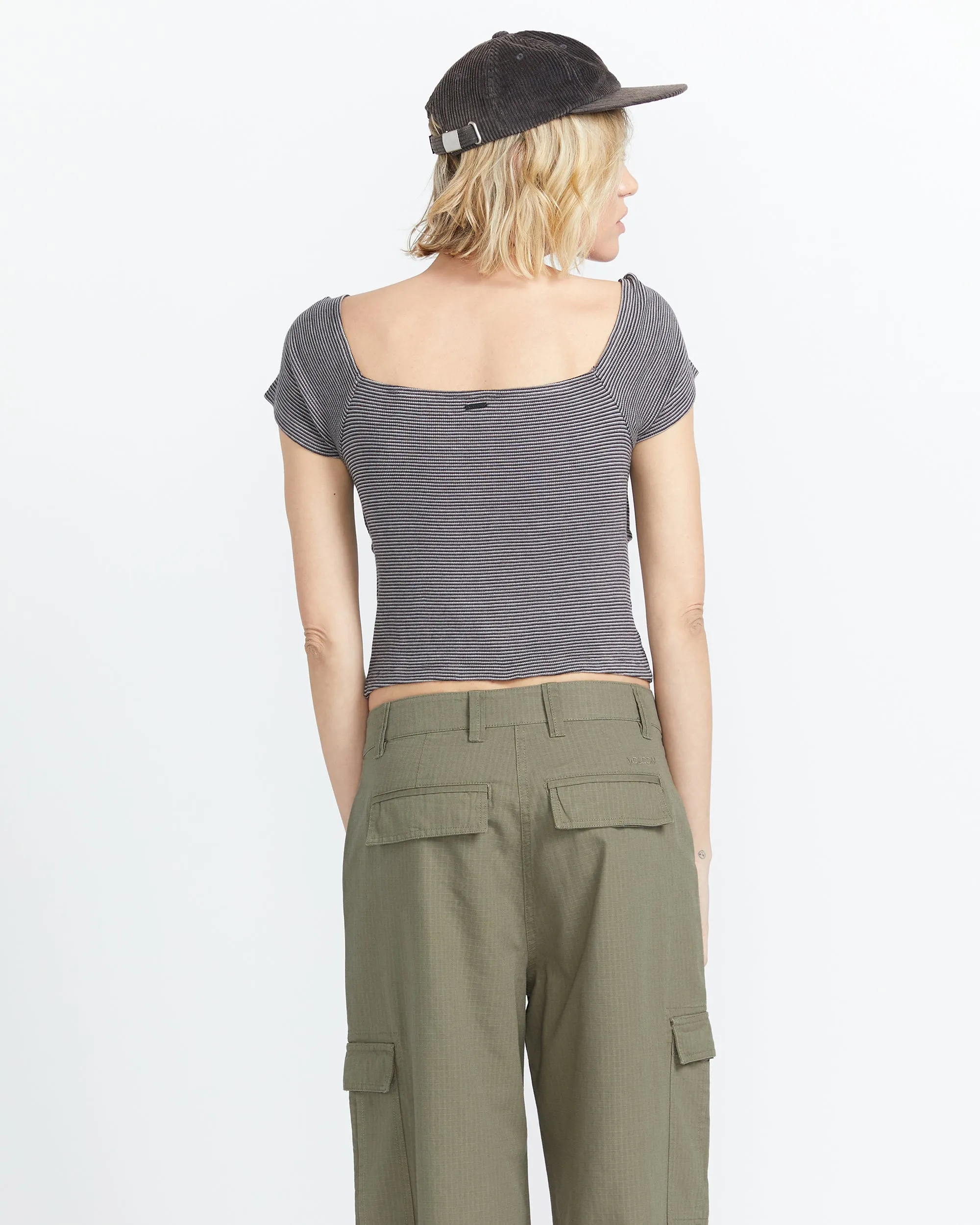 Fleurmaid Top - Black sold by Volcom product image thumbnail 2