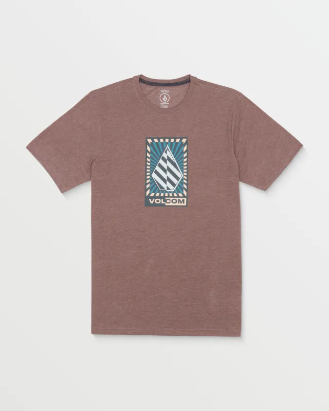 Warble Short Sleeve Tee - Nutmeg Heather made by Volcom