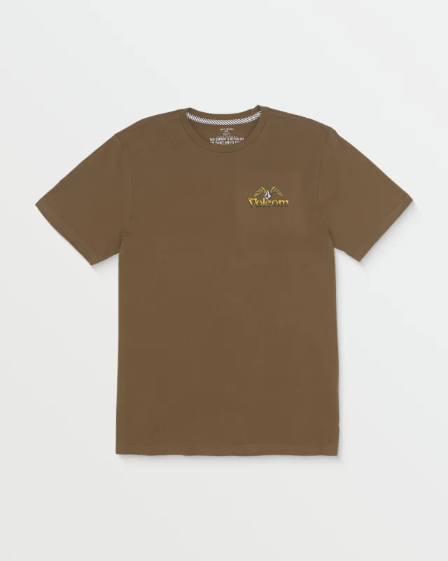 Soarin Since 91 Short Sleeve Tee - Dark Earth made by Volcom