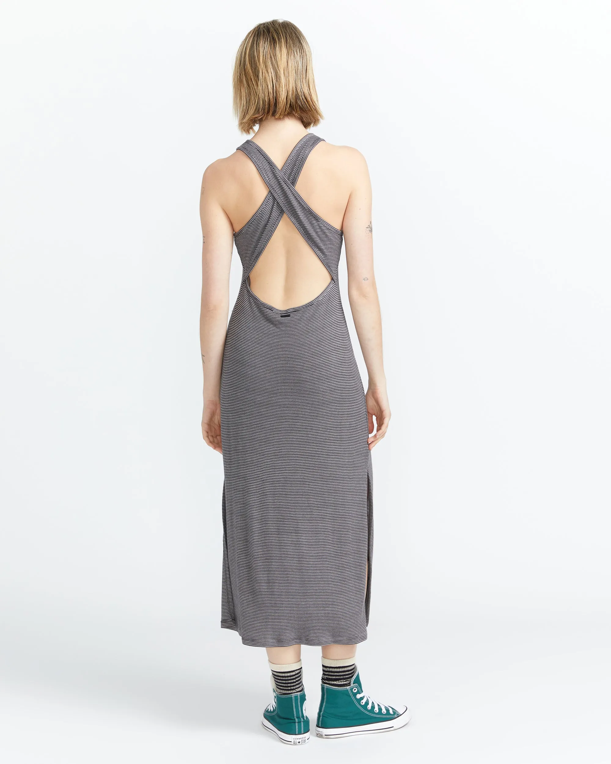Fleurmaid Dress - Black sold by Volcom product image thumbnail 2