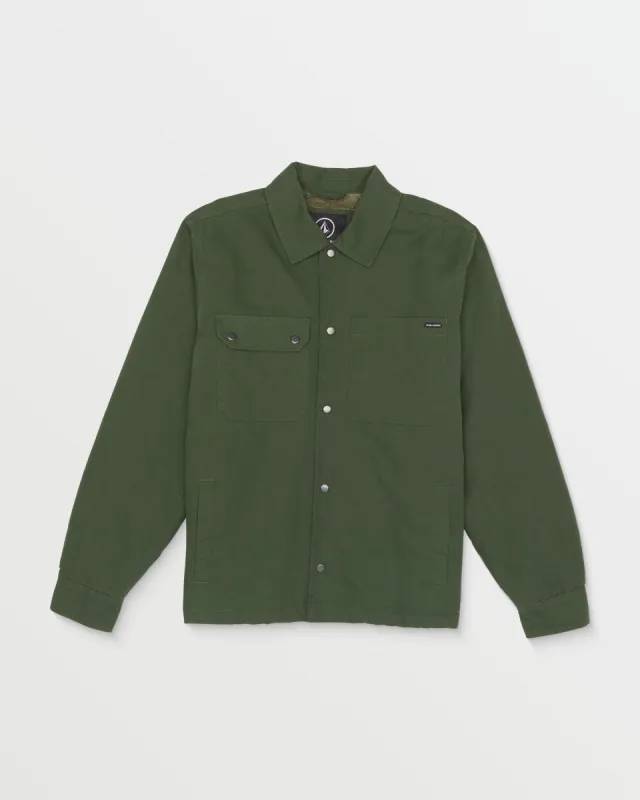 Larkin Lined Jacket - Squadron Green sold by Volcom
