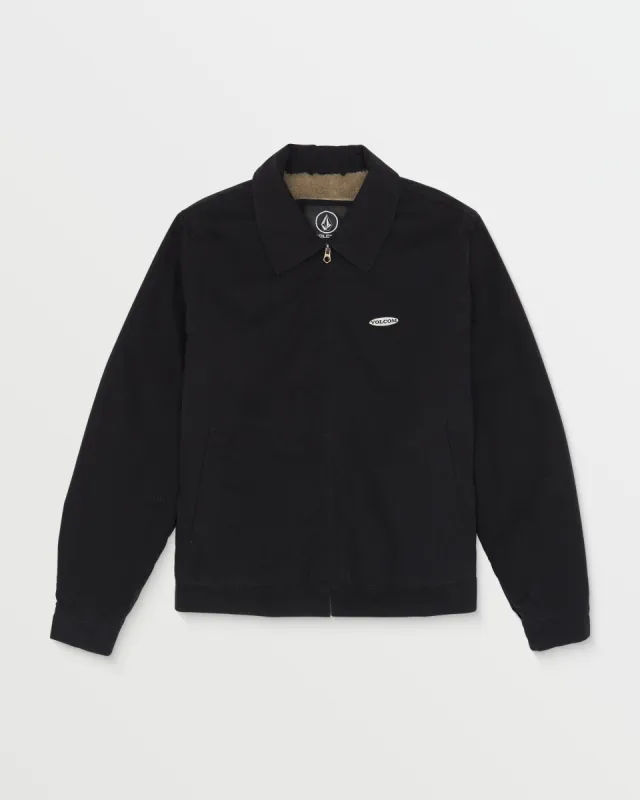 Voider Lined Jacket - Black sold by Volcom