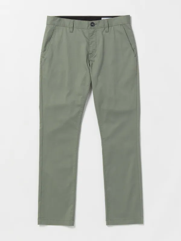 Frickin Slim Stretch Chino Pants - Agave sold by Volcom