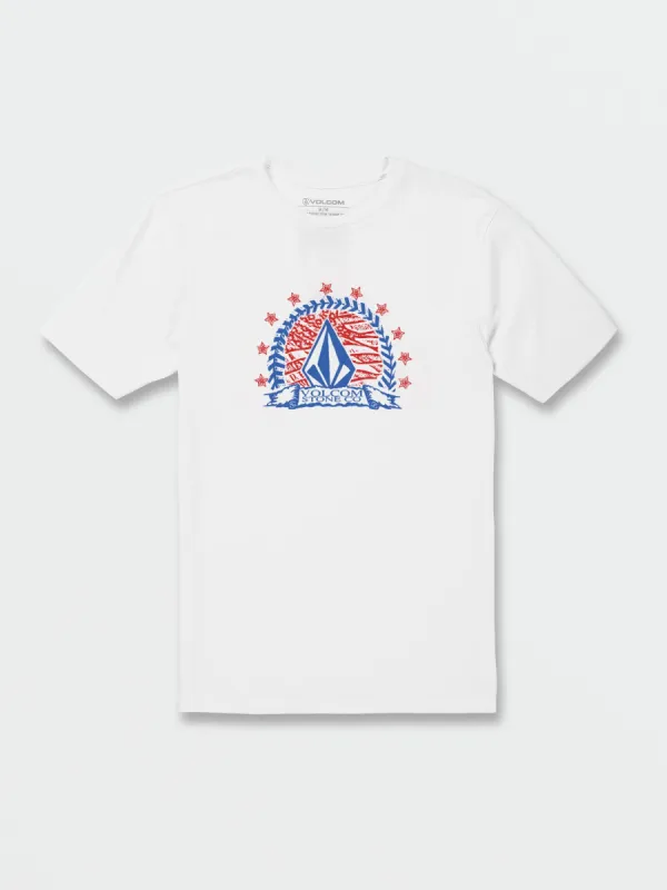 Huskerdont Short Sleeve Tee - White made by Volcom