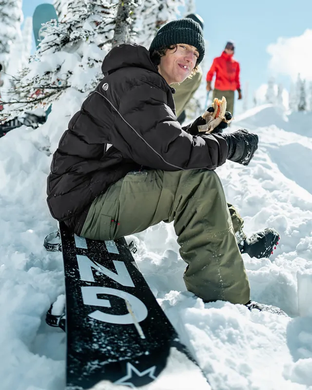 Mens Sew Down Jacket - Black sold by Volcom