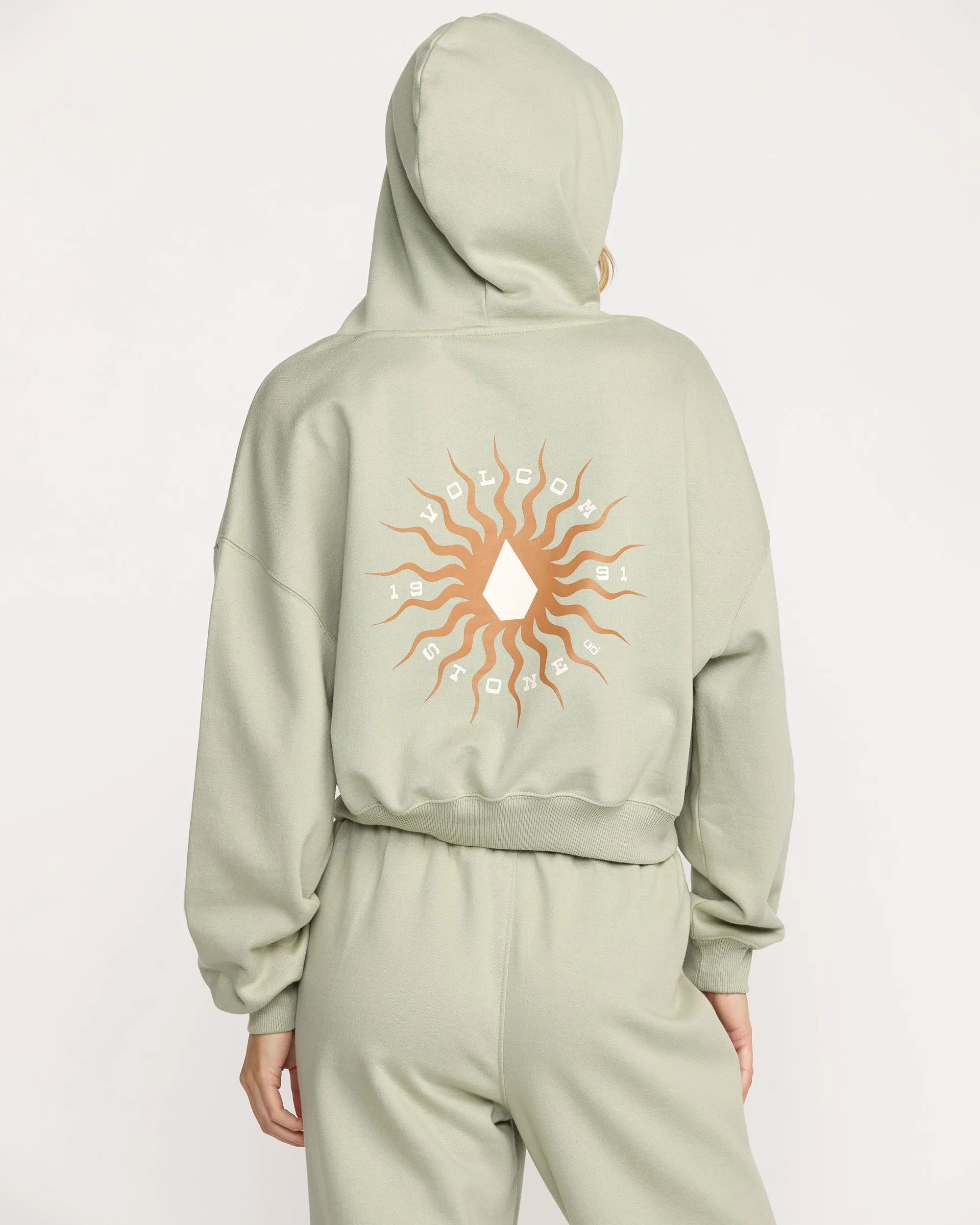 Stone Dream Hoodie - Sage sold by Volcom product image thumbnail 2