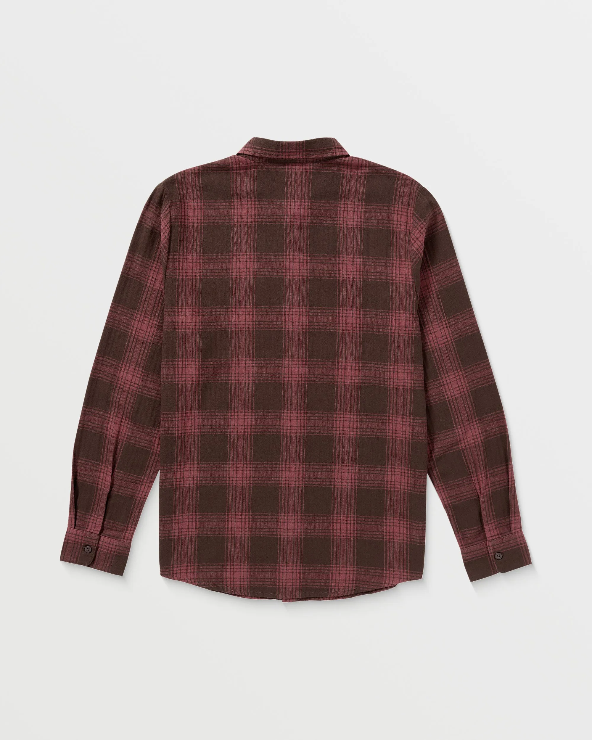 Loreto Flannel Long Sleeve Shirt - Pumice sold by Volcom product image thumbnail 2