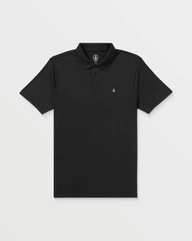 Middler Polo Shirt - Black sold by Volcom