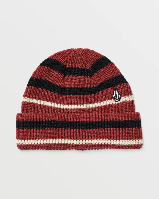 Norwood Beanie - Black Red sold by Volcom