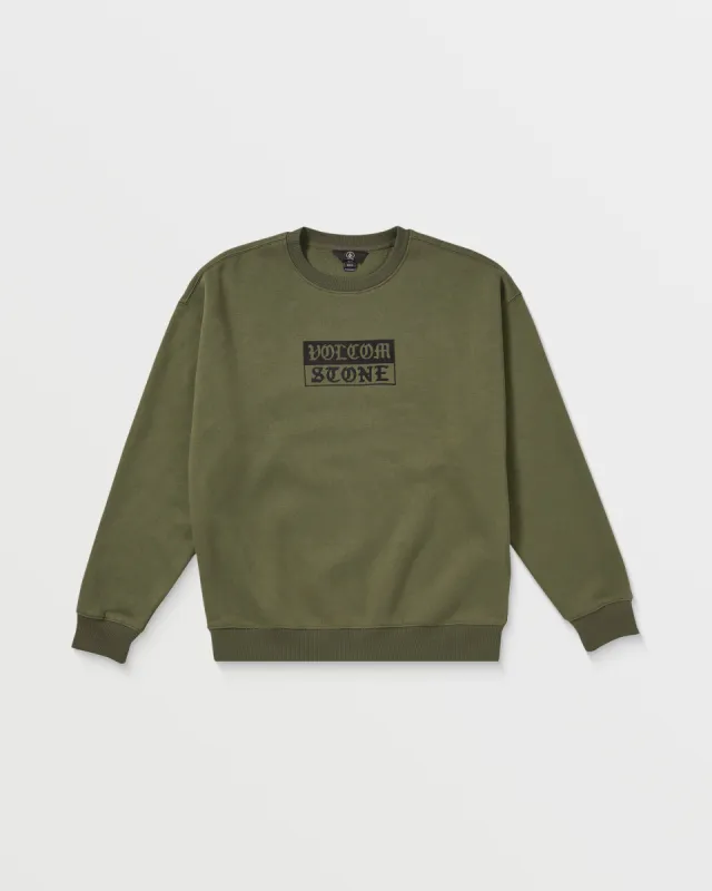 Roundabout Crew Sweatshirt - Agave made by Volcom