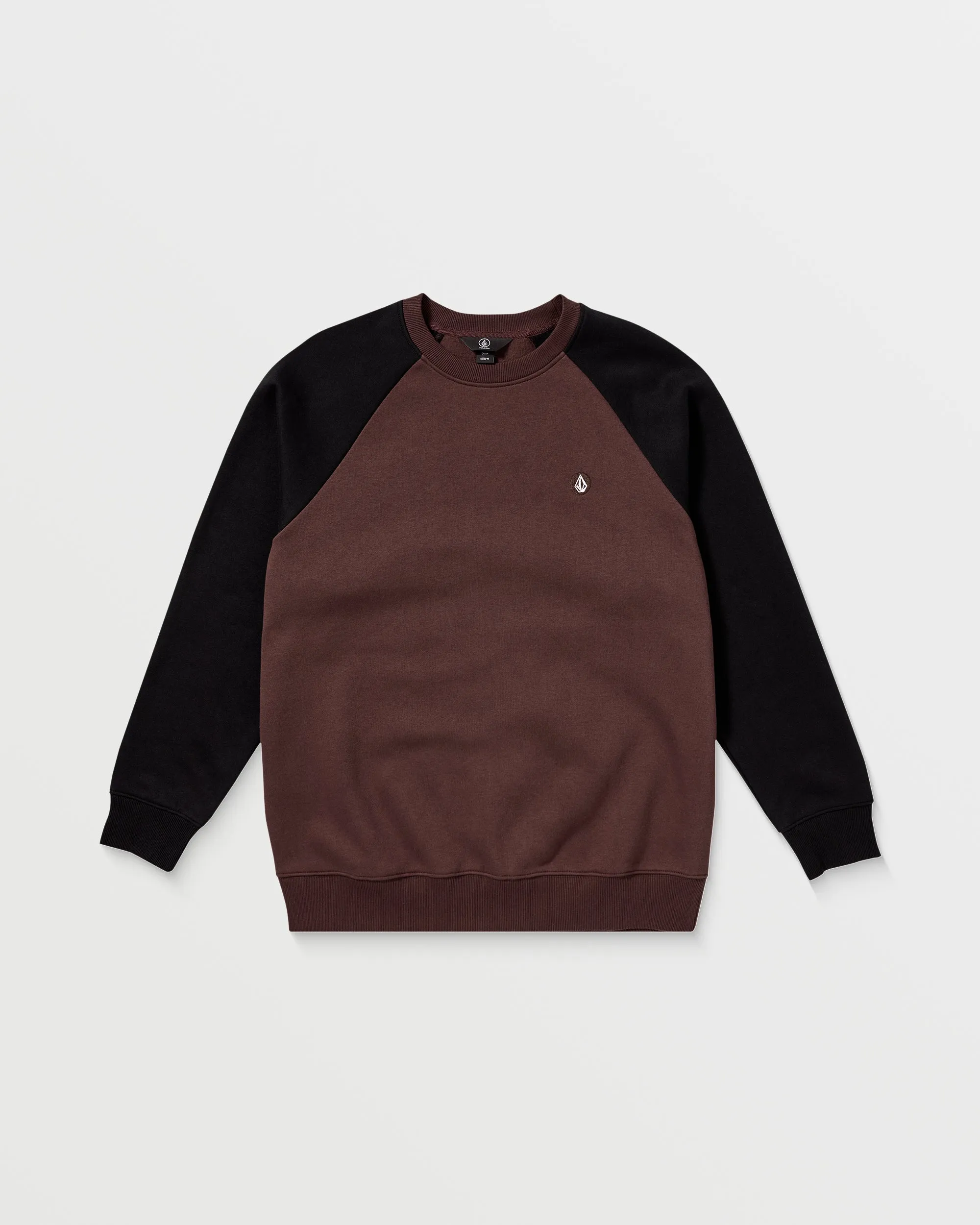 Contrast Crew Sweatshirt - Pumice sold by Volcom