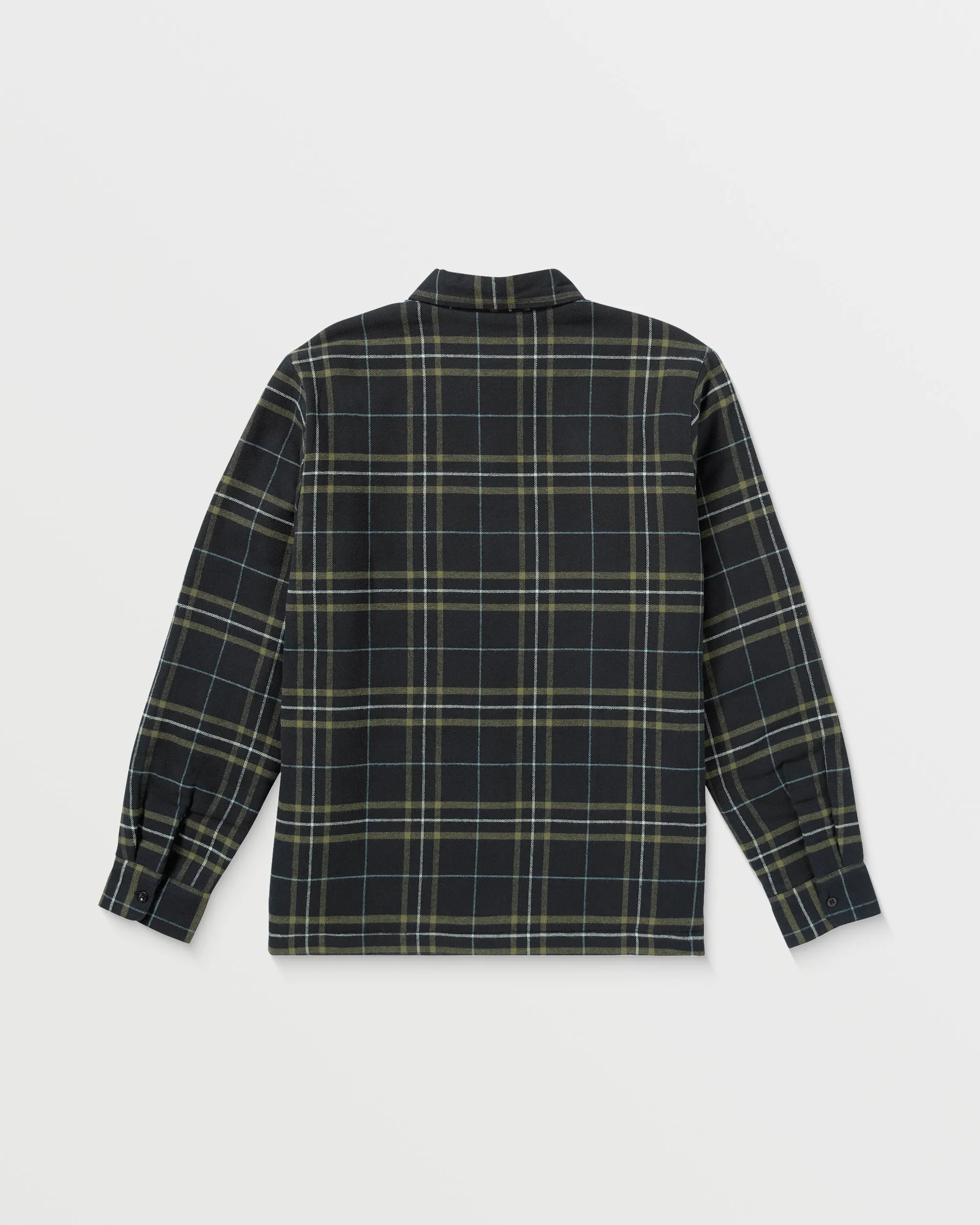 Northport Lined Flannel Long Sleeve Shirt - Black sold by Volcom product image thumbnail 2